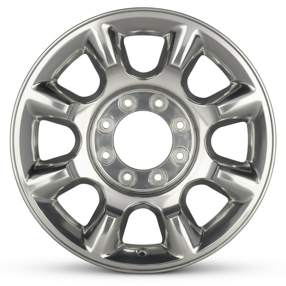 For 2011-2016 Ford F350SD 20 Inch Polished Silver Rim - OE Direct Replacement - Road Ready Car Wheel