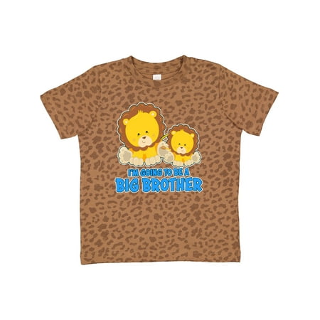 

Inktastic I m Going to Be a Big Brother with Lions Gift Toddler Boy Girl T-Shirt