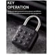 thumbnail image 5 of Tuya Padlock Password Electronic Lock Keyless Quick Unlock Anti Theft Padlock IP67 Waterproof Home Securit Lock, 5 of 5