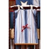 My Baby Sam Denim Star Diaper Stacker, Denim Blue