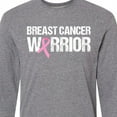 thumbnail image 4 of Inktastic Breast Cancer Warrior Long Sleeve T-Shirt, 4 of 5