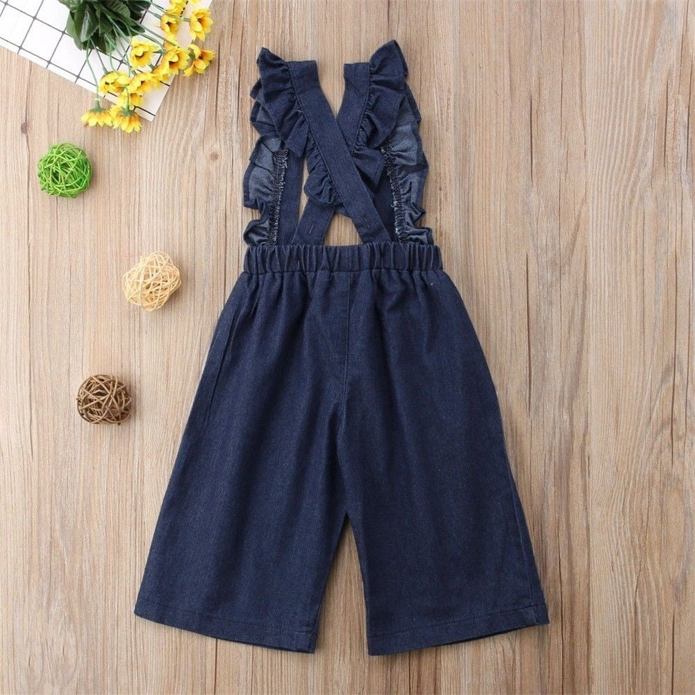 flare overalls jumpsuit