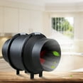 thumbnail image 1 of Jaxpety 6" Inch Inline Duct Fan Ventilation Plastic Fan Fits 6" Air Ducts, 1 of 10