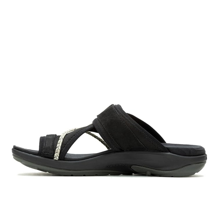 MERRELL J006404W Womens Hiking Sandals Terran 4 Post Black US Size 9W Walmart