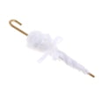 thumbnail image 4 of Accesorio de paraguas de muñeca Hugo 2pcs De De Bowknot De Encaje De Tela Rosa y blanco, 4 of 10