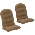 thumbnail image 1 of Outsunny Adirondack Chair Cushions Set of 2, Tufted Lawn Chair Cushions, 1 of 10