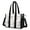 White Fairy Castle-1, variant on Teacher Tote Bag,White Fairy Castle Pattern Teacher Utility Tote Bag,Large Work Tote Bags for Women with Multiple Pockets,Top Zipper Closure,13.8x10.6x6.7 Inch