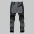 thumbnail image 2 of Babysbule Clearance Mens Pants Men Waterproof And Velvet Thickened Sports Soft Shell Color Matching Ski Pants, 2 of 9