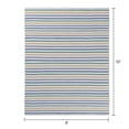 thumbnail image 7 of Mainstays Kids Tufted Yellow and Green Stripe Washable Area Rug, 8' x 10', 7 of 7