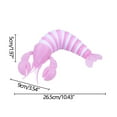 thumbnail image 2 of 3D impreso amigable articulado lindo Fidget accesorios Flexible Fidget juguetes sensoriales para niños adultos alivio del estrés regalo Wmkox8yii  HAHFKSH920, 2 of 2