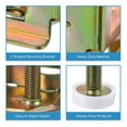 thumbnail image 4 of Furniture Leveling Feet, 8 Pack - Adjustable Furniture Feet Levelers, 1.1" Adjustable Height Leveler Legs, 4 of 6