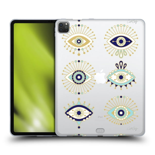 Head Case Designs Officially Licensed Cat Coquillette Evil Eye Blue Gold Soft Gel Case Compatible With Apple Ipad Pro 12 9 21 Walmart Com Walmart Com