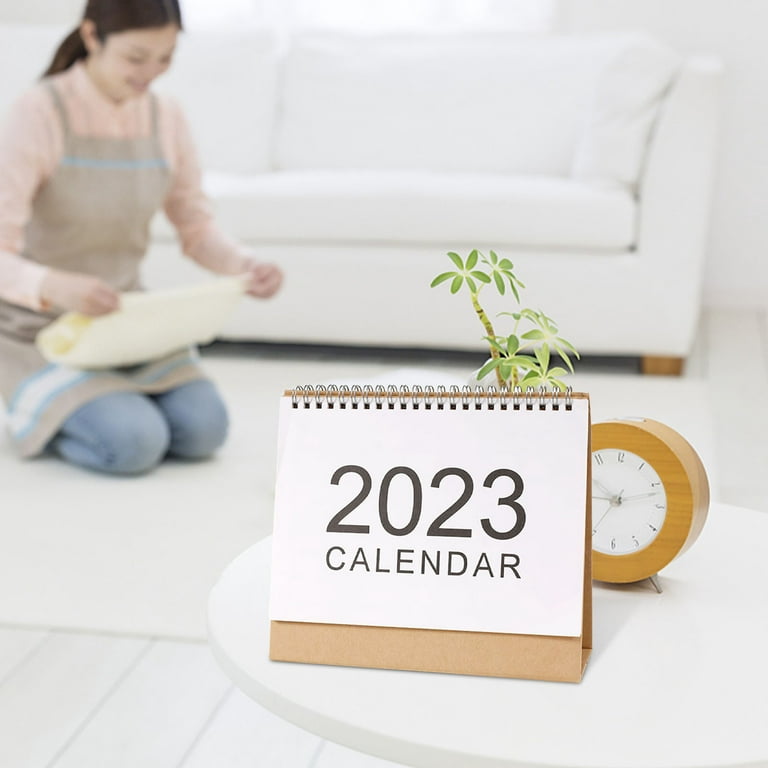 MAGICLULU 3pcs 2023 Desk Calendar The Office Decor Calenders Counseling  Office Must Haves Family Planner Desktop Calendar Household Schedule  Calendar