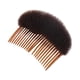 thumbnail image 5 of Inserciones para , pinzas para el cabello, forma de moño, volumen abultado, peine para peinado de bodas Marrón, 5 of 8