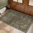 thumbnail image 5 of BERTHMEER 2'x3' Small Brown Area Rugs for Bathroom Bedroom Entryway Kitchen Dorm Entrance Non Slip Washable Vintage Traditional Oriental Accent Distressed Rugs, 5 of 6