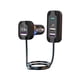 thumbnail image 2 of Car Charger 75W 5-Port Fast Charging Adapter | PD QC USB-A USB-C Output | 30W Maximum Per Port | 5FT Extension Cable | Rear Seat Clip | Digital Display | Smart Protection | Universal 10-32V, 2 of 9