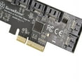 thumbnail image 3 of SilverStone Technology 6 Ports SATA Gen3 6 Gbps Non-Raid PCI Express Gen3 x2 Card, 3 of 4