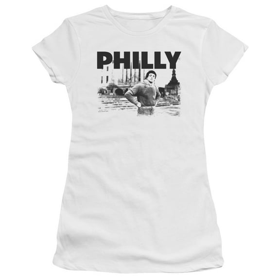 Rocky Philly Junior Women's T-Shirt Sheer White