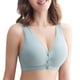 thumbnail image 1 of Sujetador, Sujetador de lactancia para mujer Cierre frontal Sin aros Bralettes suaves acolchados par Meterk Verde/XX-grande, 1 of 7