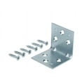 thumbnail image 2 of 4 Pack Everbilt 1-1/2 in. Zinc-Plated Double-Wide Corner Support Braces, 20754, 2 of 2