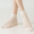 thumbnail image 4 of Lumtrix No Show Socks Womens Breathable Thin Ankle Socks Breathable Mesh Socks for Flats Office Work Complexion One Size, 4 of 6