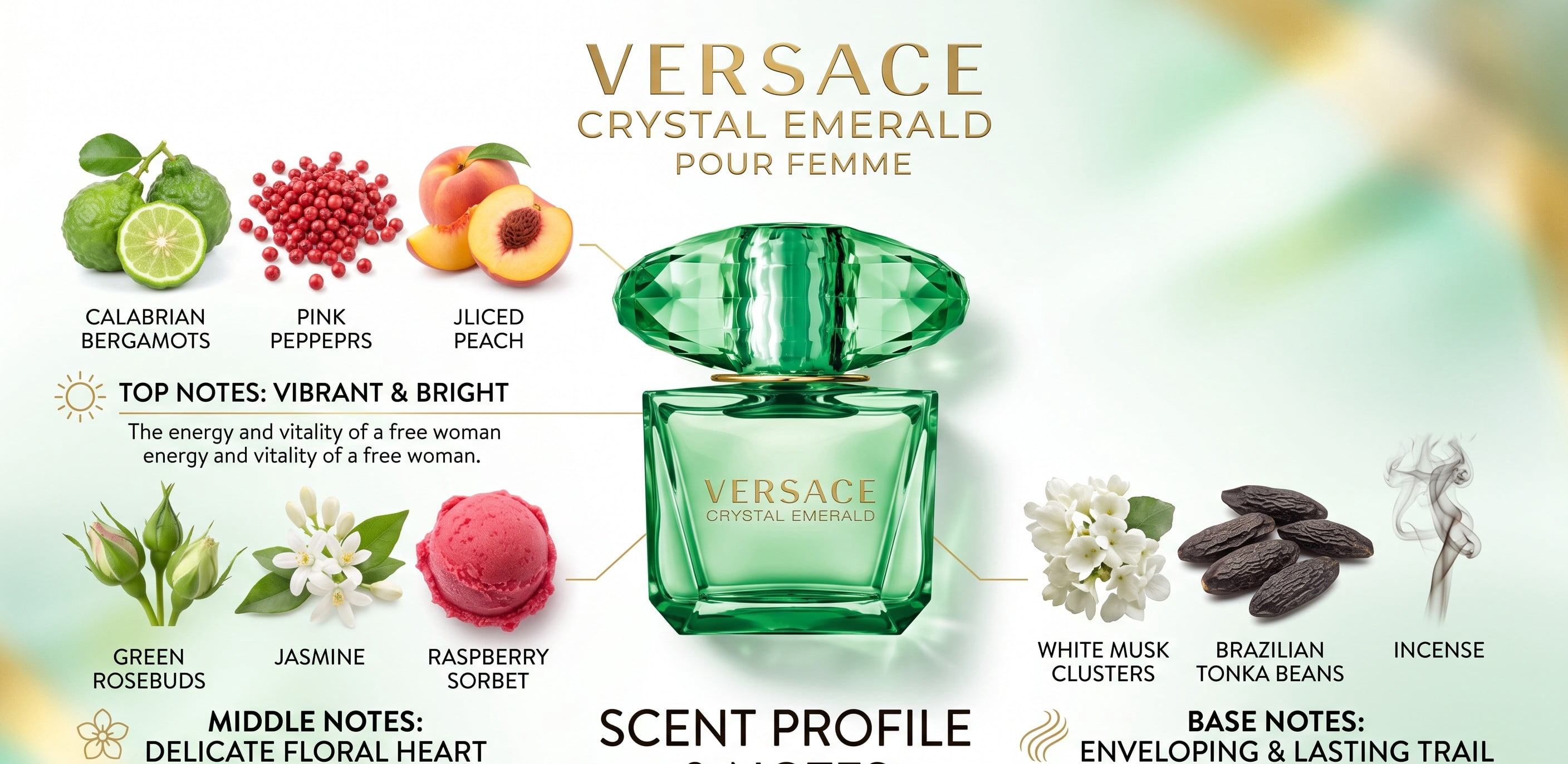 Versace Crystal Emerald Pour Femme EDP 4pc Gift Set - Walmart.com