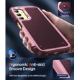 thumbnail image 4 of LeYi for Samsung Galaxy A25 5G Case, a 25 5G Case with 2 Pack Screen Protectors, Dual Layer Protective PC Back, Pink, 4 of 8