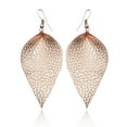 thumbnail image 1 of Teardrop Earrings with Leather for Everyday, 1 of 6
