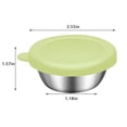 thumbnail image 5 of GROWTH TANK Tasse à Condiment Réutilisable avec Couvercles en Acier Inoxydable pour Enfants Boîte à Lunch Pique-Nique Vert, 5 of 5