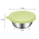 thumbnail image 5 of Recipiente reutilizable para aderezo de ensalada con tapa, vaso para condimentos para lonchera infantil Verde, 5 of 5