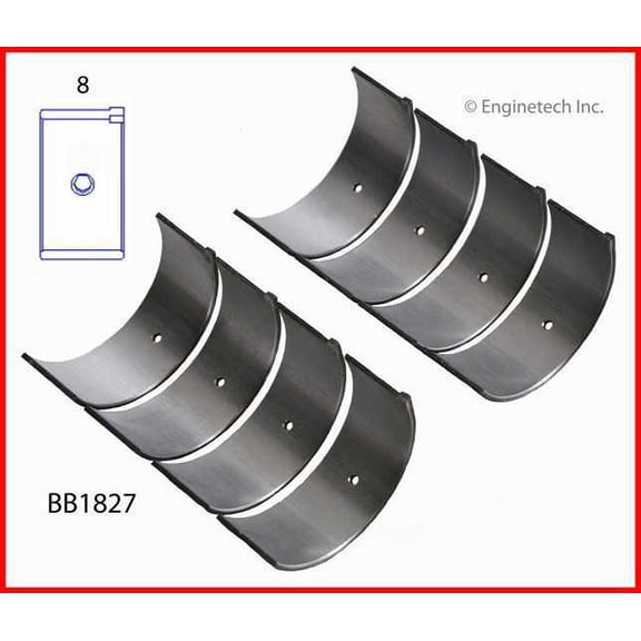Enginetech BB1827STD Engine Full Connecting Rod Bearing Set