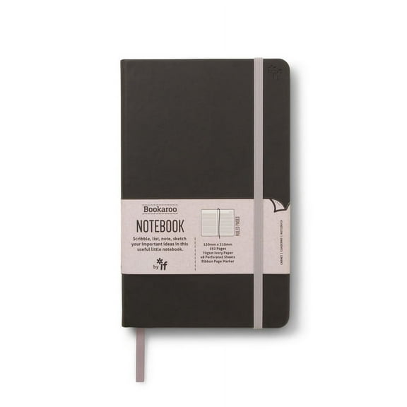 Bookaroo Notebook (A5) Black (Other)