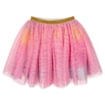 thumbnail image 5 of Gabby's Dollhouse Little Girls' T-Shirt and Tutu Skirt Set with Scrunchie Tusk Rainbow Polka, 5 of 7