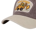 thumbnail image 7 of Gibobby Kids Boys Girls Baseball Cap Toddler Car Pattern Trucker Hat Adjustable Washed Vintage Sun Fishing Hat 12-18 Months 1-4T(One Size,Coffee), 7 of 7