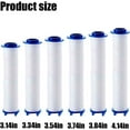 thumbnail image 7 of 10 Pcs Ion Drops Shower Head Filters PP Cotton Filter Cartridge Filter, Shower Filter Replacement Cartridge, Suitable for Shower Heads (PP cotton, 4.14in), 7 of 7