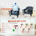 thumbnail image 3 of Portable High Chair with Storage Bag - Clip-On Fast Table Chair for Home and Travel, 3 of 7
