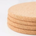 thumbnail image 4 of Gnmfd 30pcs Cork Drink Coasters, Round Tableware Mats for Coffee Tea Wine, Water and Heat Proof Home Dining Table Decoration for Parties Office Holiday Use, 4 of 6