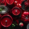 thumbnail image 6 of Staub Cast Iron 7-qt Oval Cocotte - Cherry, 6 of 6