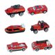 thumbnail image 5 of Tholdsy Juego de 6 coches de juguete de aleación, vehículos de transporte portátiles alimentados por fricción, conjunto educativo para Type2 NO2, 5 of 6