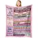 thumbnail image 1 of LHSHID 18 Year Old Girl Birthday Gifts 18th Birthday Decorations Blanket for Girls Birthday Gift Ideas for Daughter Granddaughter Son Grandson Soft Cozy Flannel Throw Blanket for Bed Sofa Christmas, 1 of 6