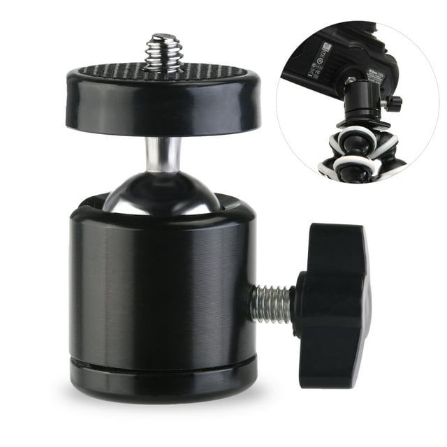 Miangastore Tripod Ball Head Metal Plastic 1Set 11.4In Base Diameter 2.2In Height