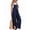 Deep Blue, variant on Women'S Bib Overalls Casual Loose Fit Jumper Adjustable Strap Wide Leg Jumpsuits with Pockets Pink S