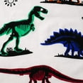 thumbnail image 6 of FEDPOP Toddler Boys Pajamas Dinosaur Cotton Kids Summer Sleepwear 2T, 6 of 8