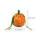 thumbnail image 3 of Fall Candy Bags Pumpkin Shaped Drawstring Bag Orange Velvet Material for Festival Events 10Pack, 3 of 5