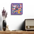 thumbnail image 4 of Colorful Unicorn Acrylic Kid's Wall Clock, 4 of 4