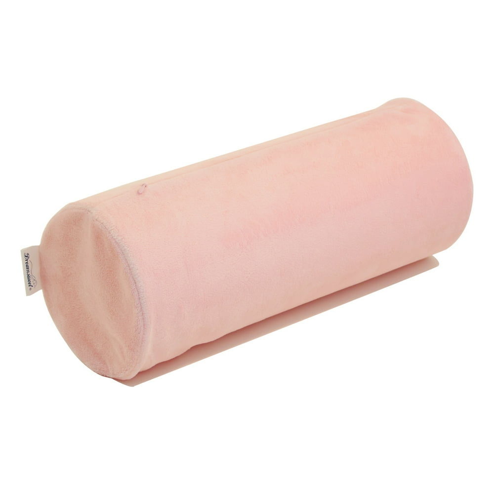 16" Dreamsweet Memory Foam Medium Bolster Roll Round Pillow w