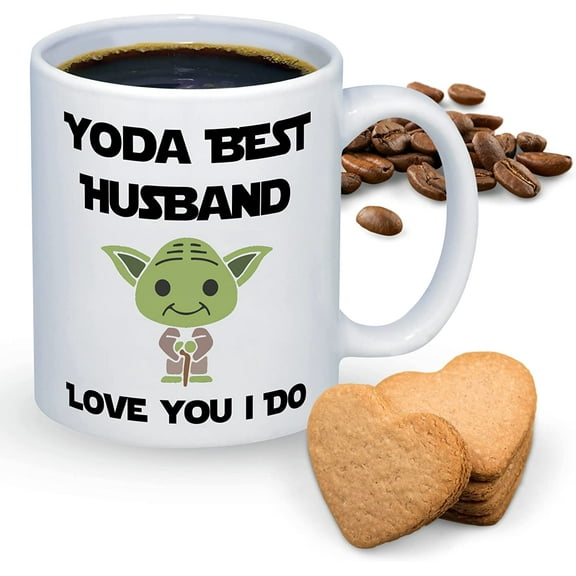 Best Husband Mug, I Love You Happy Birthday Gift From Wife, Funny Wedding First Anniversary Cup, Christmas Hubby Coffee Mugs, Married Couple Cups, Bride To Groom, Father‘s Day Present For Him
