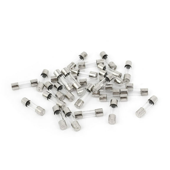 30 Pcs 250V 5A F5AL Quick Fast Blow Type Glass Tube Fuses 5mm x 20mm