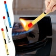 thumbnail image 1 of 1Pcs Match Stick Lighter, Big Match Lighter, Creative Match Shaped Butane Lighter, Refillable Novelty Lighter, Adjustable Large Stick Lighter for Candle Kitchen BBQ Camping, 1 of 8