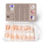 Harmony Gelish Soft Gel Tips Light Nude Medium Coffin 120CT #1270014